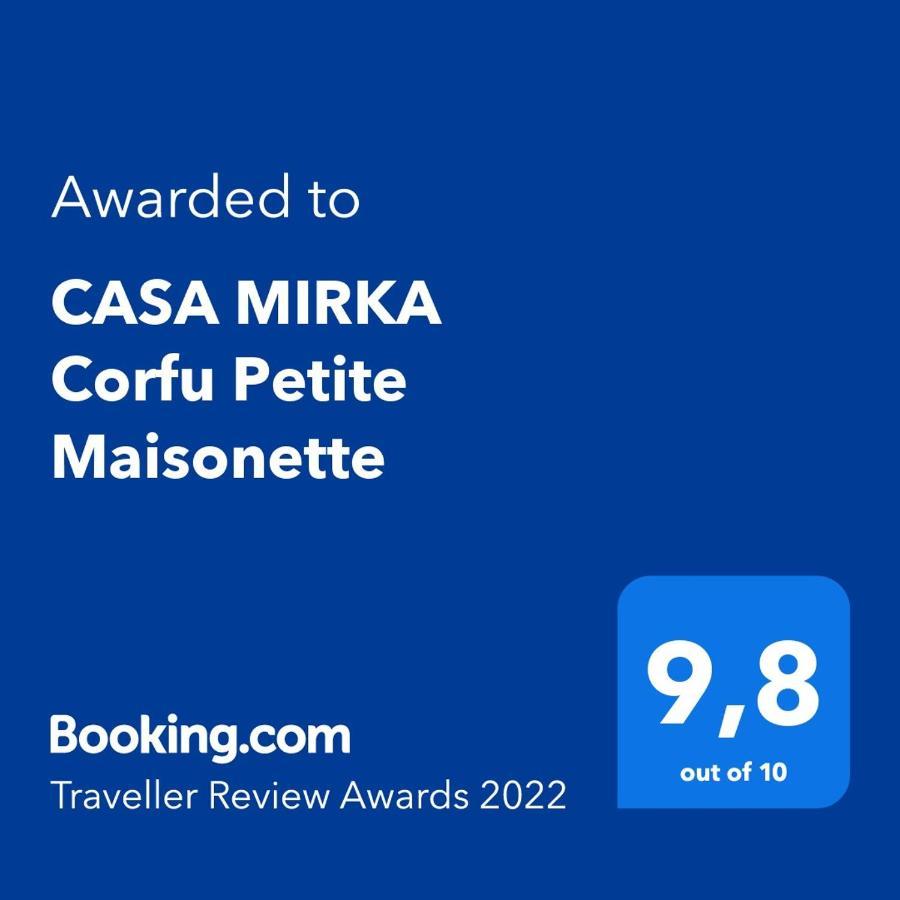 Casa Mirka Corfu Petite Maisonette Villa Anemomylos Eksteriør bilde